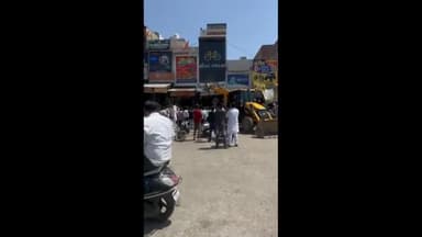 सीवन: चीका में अवैध कब्जे हटाने आई नगर पालिका की टीम से भिड़े दुकानदार ; टीम लाैटी बैरंग