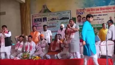 पीरटांड: मधुबन स्थित मध्य लोक भवन में भाजपा के विधानसभा स्तरीय कार्यकता सम्मेलन में हुवा हंगामा।