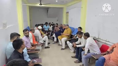 चेरिया बरियारपुर: मंझौल में स्थानीय सांसद का केंद्रीय मंत्री गिरिराज सिंह ने लोगों के साथ किया संवाद