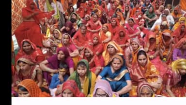 पुन्हाना: गांव उलेटा में सांतवें दिन श्रीमद्भागवत कथा का हुआ समापन, यज्ञ व भंडारे में हजारों लोगों ने लिया हिस्सा