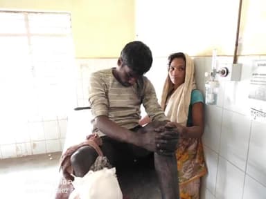 मालगाड़ी के चपेट में आया युवक कटा दाहिना पैर