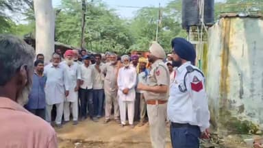 ਮੋਗਾ: ਐਸਐਸਪੀ ਮੋਗਾ ਦੇ ਨਿਰਦੇਸ਼ਾਂ ਤਹਿਤ ਵਿਸ਼ਵਕਰਮਾ ਮਜ਼ਦੂਰ ਯੂਨੀਅਨ ਦੇ ਵਰਕਰਾਂ ਨੂੰ ਟਰੈਫਿਕ ਤੇ ਨਸ਼ਿਆਂ ਪ੍ਰਤੀ ਕੀਤਾ ਜਾਗਰੂਕ