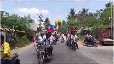 பண்ருட்டி: பாலூர்,எழுமேடு உள்ளிட்ட பகுதிகளில் கொளுத்தும் வெயிலில் அமைச்சர் வேட்பாளர் உள்ளிட்டோர் தீவிர வாக்கு சேகரிப்பில் ஈடுபட்டனர்.