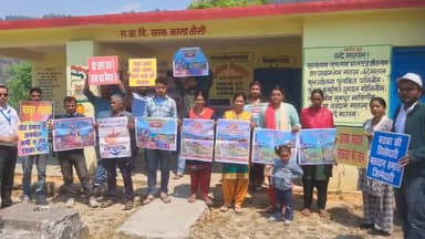 शामा: मतदाता जागरूकता अभियान के तहत स्वीप की टीम पहुंची खरक कानातोली, मतदाताओं को मतदान हेतु किया प्रेरित