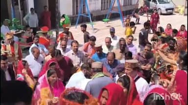 हारच्कीयां: विधायक केवल पठानिया ने शाहपुर में मां भगवती काली माता की मूर्ति स्थापना की शुभ अवसर पर की शिरकत