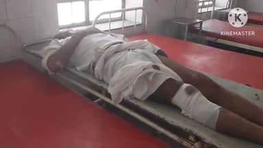 धौलपुर: हवाई पट्टी के पास आज्ञात वाहन की चपेट में आई बाइक, बुजुर्ग बाइक चालक गंभीर घायल