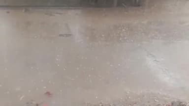 मोहन बड़ोदिया: मोहन बड़ोदिया क्षेत्र के ग्राम मंडोदा में तेज बारिश के साथ हुई ओलावृष्टि