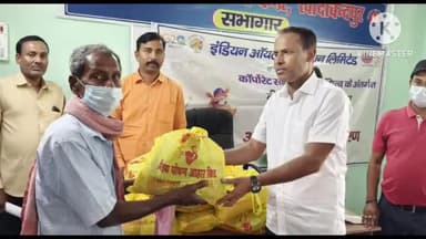 खोदावंदपुर: खोदावंदपुर सीएचसी में टीबी रोगियों के बीच पोषण आहार व मेडिकल किट का किया गया वितरण