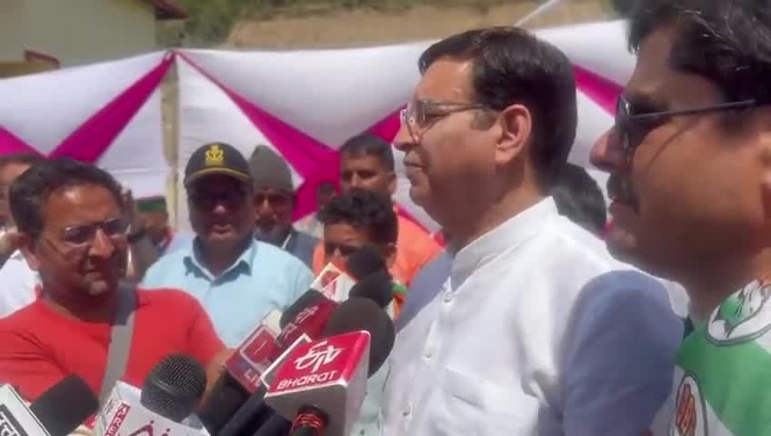 त्यूनी: चकराता विधायक का प्रीतम सिंह ने  कांग्रेस प्रत्याशी जोत सिंह गुनसोल के पक्ष में मांगे वोट