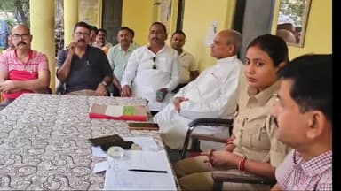 डेहरी: ईद व रामनवमी को लेकर डालमियानगर थाने परिसर में शांति समिति की बैठक आयोजित,SHO-BDO भी रहें मौजूद