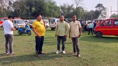 মাহমৰা: মৰাণহাট ঊষাপুৰত পুৱা উপস্থিত হৈ পাটসাঁকোত হʼবলগীয়া মুখ্যমন্ত্ৰীৰ সভাৰ বাবে যাতায়তৰ তদাৰক কৰে কেবিনেট মন্ত্ৰী যোগেন মহনে