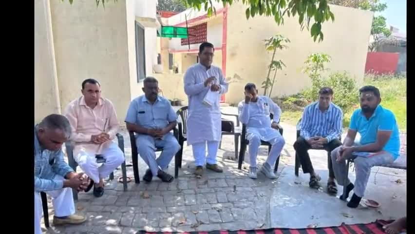 सीवन: होशियार सिंह बने जन स्वास्थ्य अभियांत्रिकी मैकेनिक कर्मचारी यूनियन सीवन खंड के प्रधान