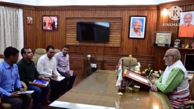 रातू: प्रथम एजुकेशन फाउंडेशन अंतर्गत असर के शिष्टमंडल ने राजभवन में राज्यपाल से की मुलाकात