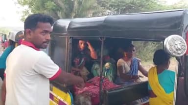 பண்ருட்டி: சிறுவத்தூர் அருகே ஆட்டோ கவிழ்ந்து ஏற்பட்ட விபத்தில் விவசாய வேலைக்குச் சென்ற 10க்கும் மேற்பட்டோர் காயம்