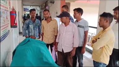 दुमका: दुमका के नेतुर पहाड़ी के समीप ट्रेन की चपेट में आने से एक युवक की मौत, पुलिस ने शव को लिया कब्जे में।