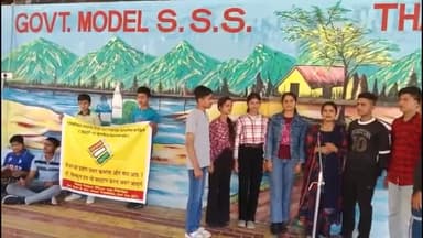 बीहड़ू कलां: थानाकलां में एसडीएम के नेतृत्व में चलाया मतदाता जागरूकता अभियान