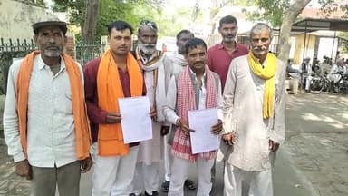 हमीरपुर: सरीला क्षेत्र के कुपरा के ग्रामीणों ने ओलावृष्टि से फ़सल के नुकसान का मुआवजा दिलाने की मांग जिलाधिकारी से की