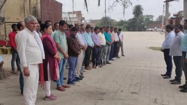 हसनपुरा: हसनपुरा प्रखंड नाजिर का हार्ट अटैक से हुआ निधन