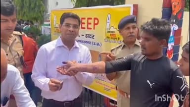 मुज़फ्फरनगर: जिला कारागार में निरुद्ध बंदियों से मिलने पहुंचे मुलाकातियों को मतदान के लिए किया गया जागरूक