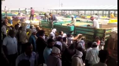 विदिशा नगर: तकरीबन 5 दिन की छुट्टी के बाद खुली कृषि उपज मंडी में हुई बंपर आवक, मंडी में अव्यवस्थाओं से किसान परेशान