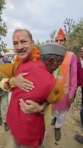 विधायक महेश जीना ने मंगरू खाल में की चुनावी सभा