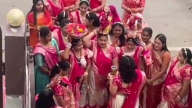 चित्तौड़गढ़: अग्रसेन नगर में महिलाओं ने निकाली गणगौर ईसर की सवारी