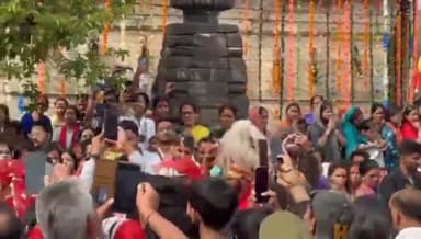 चाकीसैण: सिद्धपीठ गोरा देवी मंदिर बैसाख मेले का देवलगढ़ में किया गया आयोजन