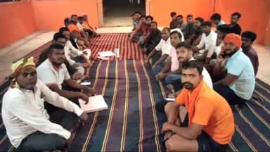 हज़ारीबाग: बैहरी सखिया शिवागना  रामनंवमी  पूजा मेला महासमिति  मे सभी अखाड़ों के साथ  जिला प्रशासन ने शांति समिति की बैठक की