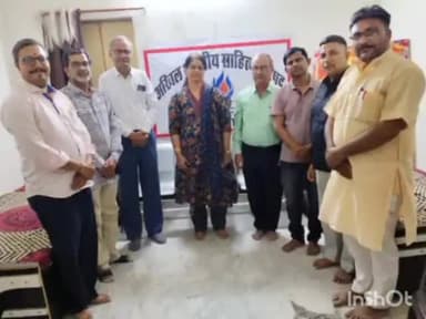 सायला: उपखंड मुख्यालय पर अखिल भारतीय साहित्य परिषद की बैठक आयोजित हुई।