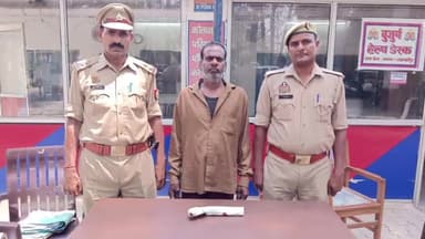 शाहजहांपुर: रोजा पुलिस ने रेलवे मैदान के पास चेकिंग कर एक युवक को किया गिरफ्तार, तमंचा और कारतूस बरामद