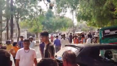 कानपुर: मकड़ी खेड़ा में सीएनजी पंप के पास अनियंत्रित होकर टेंपो से टकराई कार, कार ड्राइवर घायल