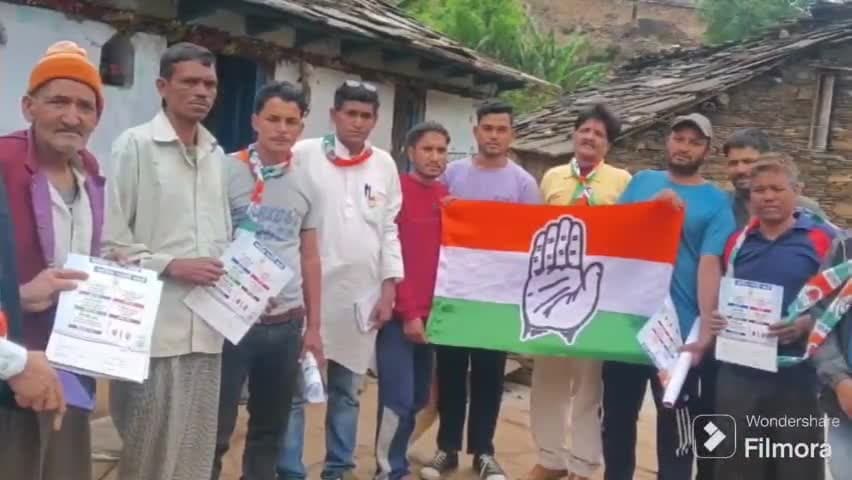 आदिबदरी: कांग्रेस कार्यकर्ता आदिबदरी के दूरस्थ क्षेत्र में कर रहे हैं पार्टी प्रत्याशी के लिए प्रचार प्रसार : कलम कोहली