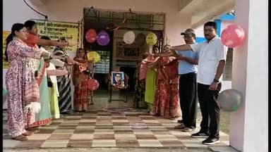 जयसिंहनगर: शासकीय प्राथमिक विद्यालय देवरी मतदान केंद्र में मतदाता जागरूकता अभियान के तहत दिलाई गई मतदान करने दिलाई गई शपथ