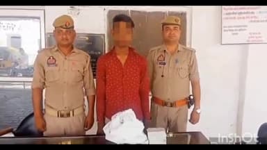 हाथरस: पुलिस अधीक्षक के निर्देशन में सदर कोतवाली पुलिस ने एक युवक को किया गिरफ्तार 22 क्वार्टर देसी शराब बरामद