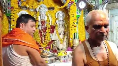 सुनेल: कस्बे में धूमधाम से मनाया भगवान श्रीराम का जन्मोत्सव,भगवान का किया आकर्षक श्रंगार