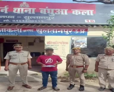 सुल्तानपुर: गैंगेस्टर एक्ट में वांछित चल रहें अभियुक्त को बंधुआकला पुलिस ने खोखीपुर मोड से किया गिरफ्तार,1तमंचा व 2कारतूस बरामद