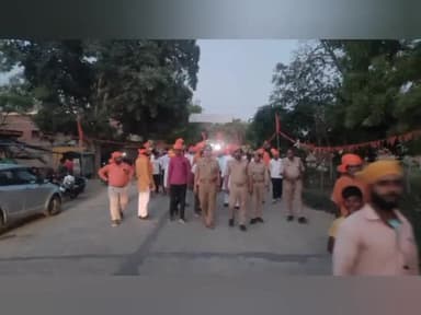 भदोही: रामनवमी शोभायात्रा जुलूस के दौरान भदोही नगर में सुरक्षा व्यवस्था के किए गए पुख़्ता इंतजाम