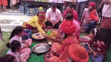 मेड़ता: निकटवर्ती सातलावास के शनिधाम में कन्या पूजन कार्यक्रम का हुआ आयोजन, अनेक श्रद्धालुओं ने कार्यक्रम में लिया भाग