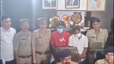 गाज़ियाबाद: कवि नगर पुलिस ने एक व्यक्ति को गोली मारने वाले दो अभियुक्तों को राजनगर से किया गिरफ्तार