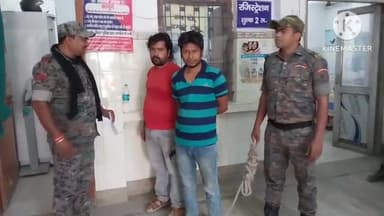 समस्तीपुर: मथुरापुर थाने की पुलिस ने गश्ती के दौरान लक्ष्मी चौक से शराब के साथ दो व्यक्ति को गिरफ्तार कर मेडिकल के लाया सदर