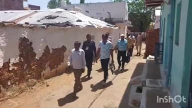 बटियागढ़: बटियागढ़ में बुजुर्ग, दिव्यांगों का मतदान कराने घर घर पँहुचा मतदान दल