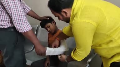 भिनगा: भिनगा पुरानी बाजार में साइकिल से गिरकर बालक हुआ घायल, टूटा हाथ