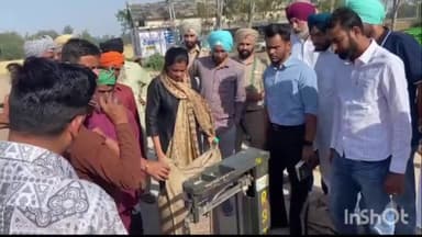 ਡੇਰਾਬਸੀ: ਡੀਸੀ ਨੇ ਡੇਰਾਬੱਸੀ ਦੇ ਵੱਖ- ਵੱਖ ਪਿੰਡਾਂ ਵਿੱਚ ਮੀਂਹ ਨਾਲ ਪ੍ਰਭਾਵਿਤ ਖੇਤਾਂ ਦਾ ਦੌਰਾ ਕੀਤਾ ਤੇ ਸਰਕਾਰ ਨੂੰ ਰਿਪੋਰਟ ਭੇਜਣ ਦਾ ਭਰੋਸਾ ਦਿੱਤਾ