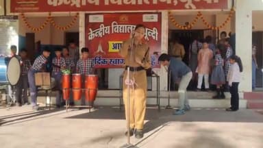 बूंदी: केंद्रीय विद्यालय में प्रार्थना सभा में नाटक के द्वारा जगाई मतदान जागरूकता