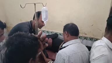 गोपालगंज: हीरा पाकड़ गांव में हाई टेंशन तार की चपेट में आने से युवक झुलसा, इलाज के लिए सदर अस्पताल में कराया गया भर्ती।