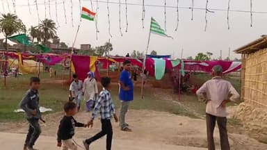 Madhubani jila ke Gangaur gaon mein hone ja raha hai ek ajimus Shan ijlas