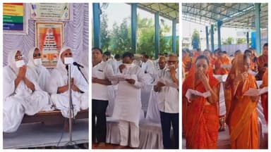 गुण्डरदेही: गुंडरदेही शारदा वाटिका में जैन समाज ने मनाया महावीर जयंती बड़ी संख्या में जैन समाज के महिला पुरुष व बच्चे रहे मौजूद