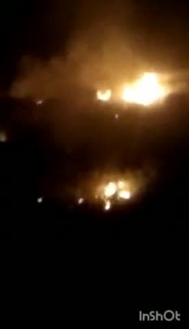 नबीनगर: उमगा पहाड़ पर इस्लामपुर गांव के समीप जंगल में लगी आग, झुलस रहे सैकड़ो पेड़, जीव -जंतुओं को भी नुकसान