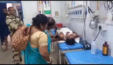 जमुई: राजद कार्यालय के पास अज्ञात वाहन की ठोकर से बाइक सवार एक व्यक्ति हुए घायल, सदर अस्पताल में कराया गया भर्ती