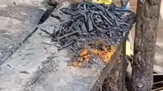 बोखड़ा: महिसौथा गांव में अचानक एक घर में लगी आग,  हजारों रुपए की संपत्ति का हुआ नुकसान
